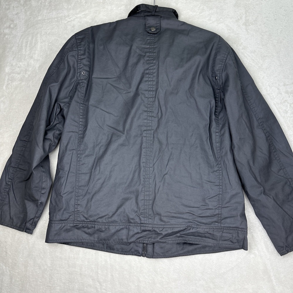 Levi's Strauss Zip Up Jacket Men's Size Large Gray Pockets Coat - Picture 12 of 12